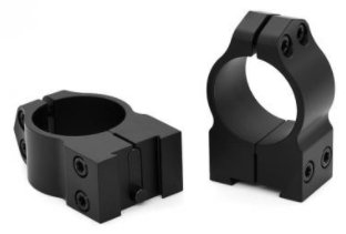 Warne 1 inch Tikka, PA, Med Matte Rings