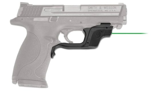 Crimson Trace LASERGRIP M&P FULL/CMPCT GREEN FRONT ACTIVATION