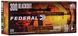 [F300BMSR2] Federal Fusion MSR - 150gr - .300 Blackout - 20rd
