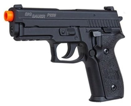 SIG AIRSOFT, PROFORCE, P229, 6MM, 4.75" BBL, GREEN GAS POWER SOURCE, BLK