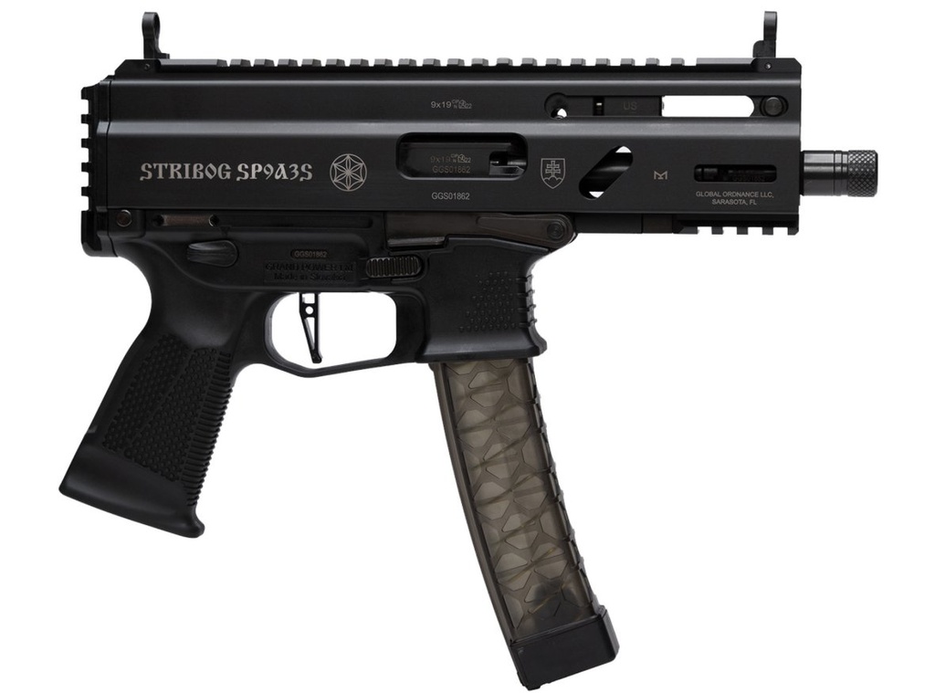Grand Power Stribog SP9A3S, 9mm, 5" BBL, 30rd