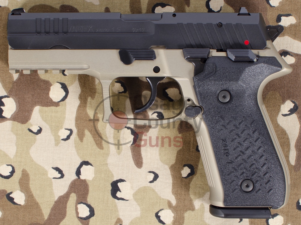 AREX Zero 1 Standard FDE, 9mm, 4.25" BBL, 2x17rd