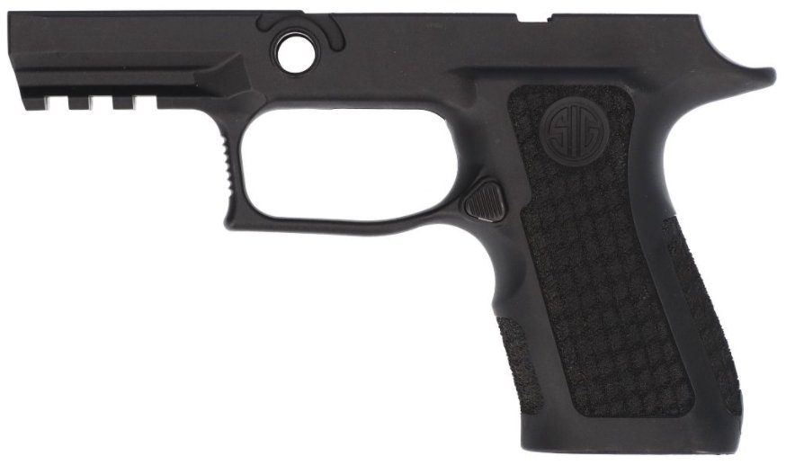 Sig Sauer P320 LXG (Laser Stippled Grip) - 9/40/357 - XCompact - Medium - Black