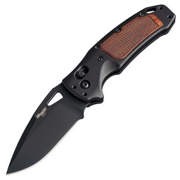 [Hogue-36377] Hogue Sig K320 Classic AXG 3.5" Drop Point ABLE Lock Folder, Walnut Insert