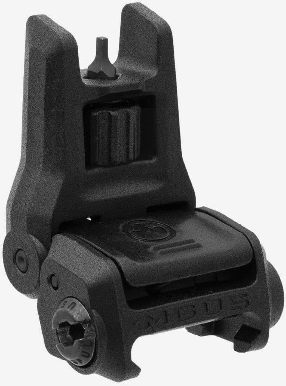 Magpul MBUS 3 Back-Up Sight – Front, Black — MAG1166-BLK