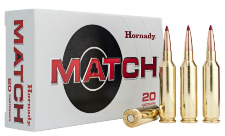 Hornady Match .22 Creedmoor, 80gr, ELD Match, 20rds