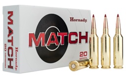[83411] Hornady Match .22 Creedmoor, 80gr, ELD Match, 20rds