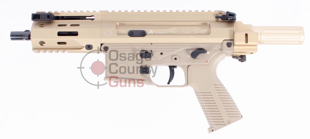 B&T SPC9 PDW Pistol Coyote Tan, 9mm, 6.5" BBL, 30rd