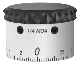 Burris XTRIII MOA Race Dial