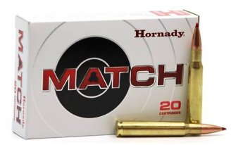 Hornady ELD Match M1 Garand, .30-06 SPRG, 168 Gr, 20 Rds