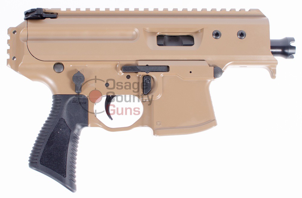Sig Sauer MPX Copperhead without Brace, 9mm, 3.5" BBL, 1:10" Twist, 20rd