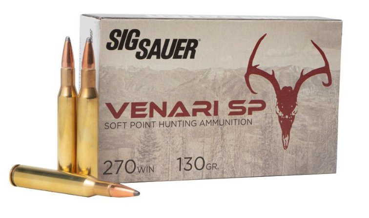 Sig Sauer Venari SP, .270 Win, 130gr, 20rd