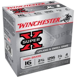 [X16H4] Winchester Super X  Heavy Game, 16 GAUGE 2-3/4 1295  1-1/8 , 25rd box