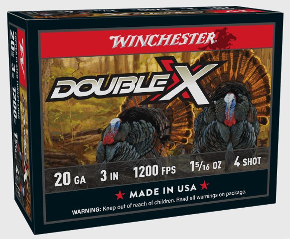 Winchester Double X Turkey  20 GAUGE 3 1200  1-5/16 High Velocity, 10rd box