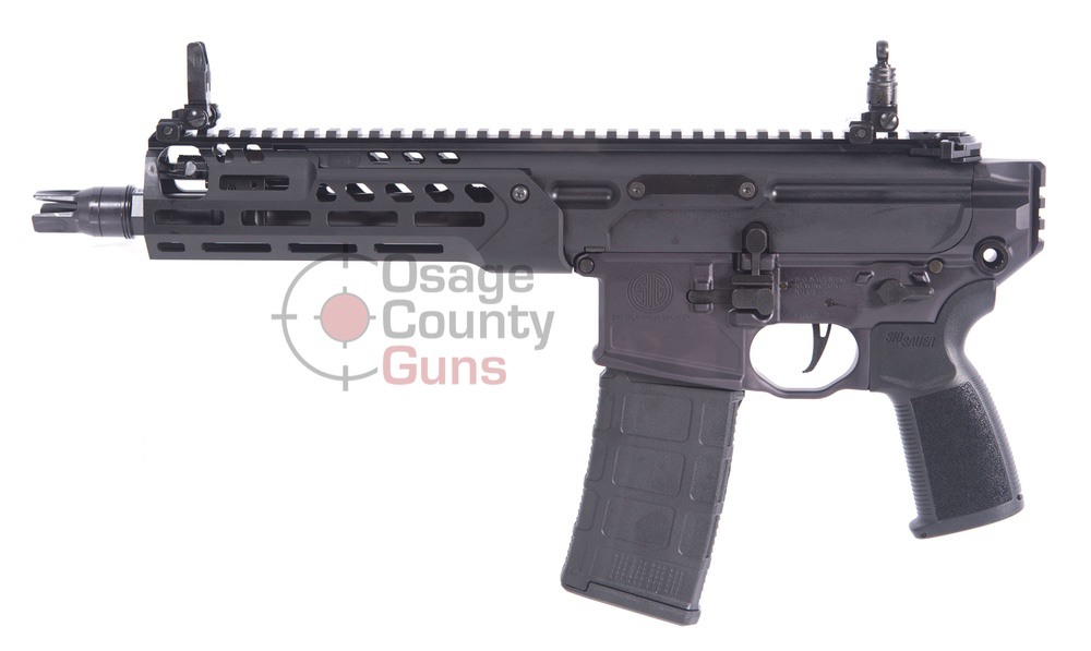 Sig Sauer SPP Only SIGMCX Pistol, Black, 5.56 NATO, 9" BBL, 30 Rds