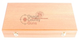 [P882777-BOX] S&W - Wood and felt revolver box