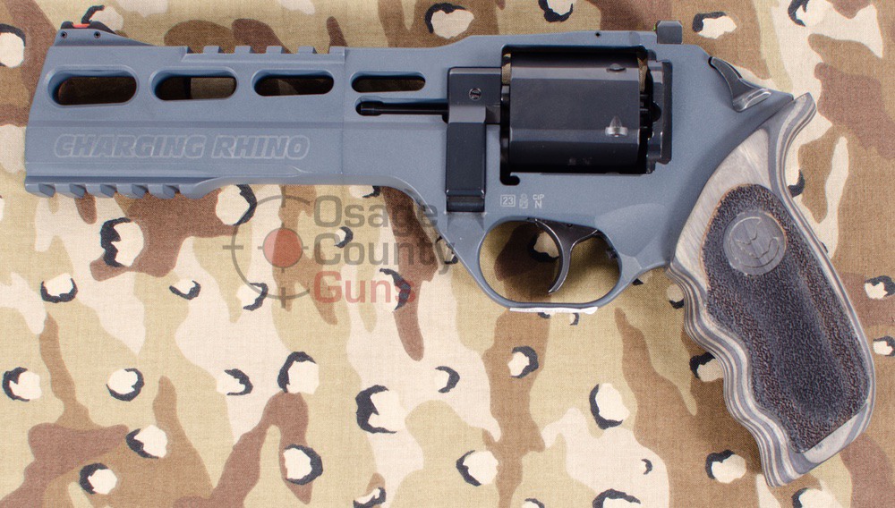 Chiappa Charging Rhino Gen II Revolver 60DS, 9mm, 6" BBL, 6 Rds