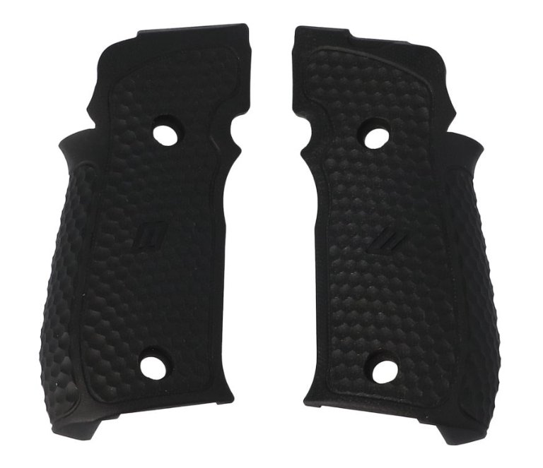 Sig Sauer P226 SAO, ZEV, Hexagonal Aggressive G10 Grip Set, BLK