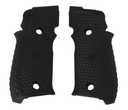 [8901159] Sig Sauer P226 SAO, ZEV, Hexagonal Aggressive G10 Grip Set, BLK