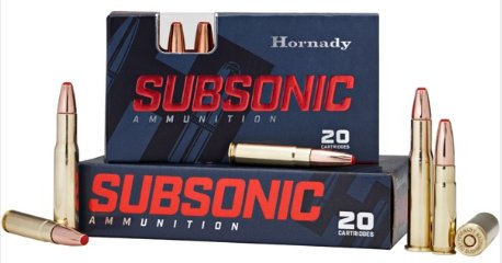 Hornady 450 Bushmaster 395gr Sub-X Subsonic - 20rd