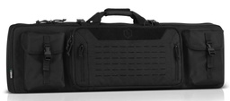 [RB-3612DG-VER2-BK] Savior Urban Warfare Double Rifle Bag, 36", Black