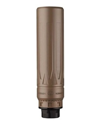 [NOMADTIXCXENOFDE] Dead Air Nomad-Ti XC FDE 7.62mm Silencer w/ Xeno Adapter & DA124 Omni Brake