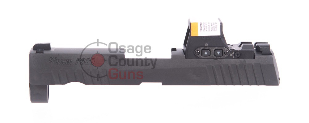 Sig Sauer P320 Carry Slide Assy w/ROMEO-X, 9mm, 3.9" BBL, Black