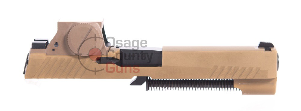 Sig Sauer APP Only M17 Complete Slide Assembly w/ROMEOM17, Coyote, 9mm, 4.7" BBL