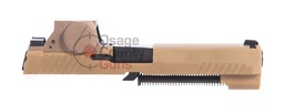 [WSLIDE-M17-9-RM17] Sig Sauer APP Only M17 Complete Slide Assembly w/ROMEOM17, Coyote, 9mm, 4.7" BBL