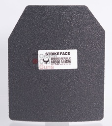 [310X12CB] AR500 Armor Plate Level III 10"x12" Multi-Curve, Build Up Coat