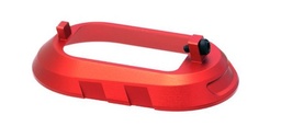 [TD-P320MW-RED-BLACK] Tyrant CNC Magwell for SIG P320 - Red w/Black Screw