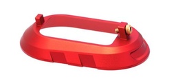 [TD-P320MW-RED-GOLD] Tyrant CNC Magwell for SIG P320 - Red w/Gold Screw
