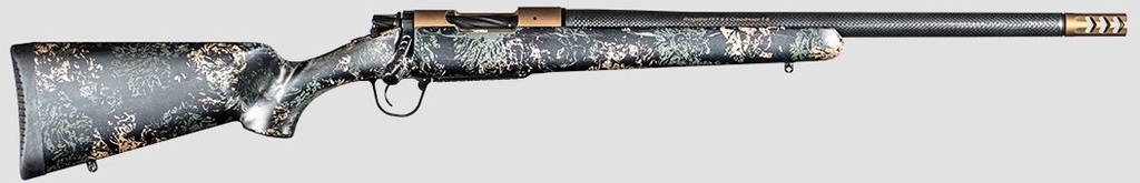 Christensen Arms Ridgeline FFT, 6.5 Creedmoor, 20" BBL, 4 Rds, Burnt Bronze/Carbon w/Green & Tan Accents