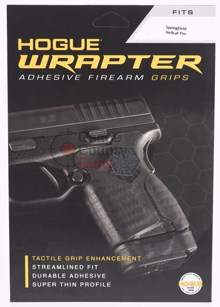 Hogue Springfield Armory Hellcat Pro - Wrapter Grit Adhesive Grip - Black