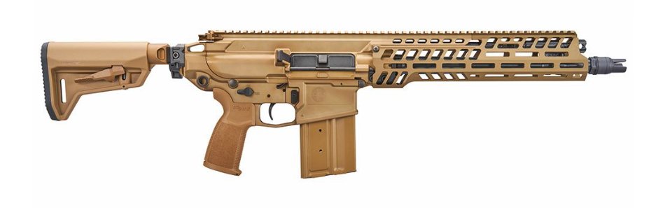 Sig Sauer MCX-Spear SBR Coyote, Folding Stock, 6.8x51, 13" BBL, 20 Rds