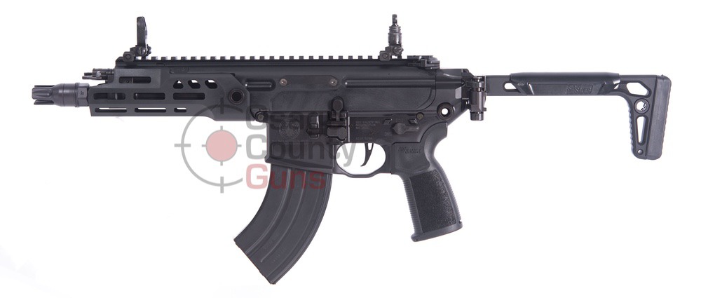 Sig Sauer MCX-Spear LT SBR, Black, 7.62x39, 7.75" BBL, 28 Rds