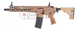 [WRMCX-556N-11B-LT-FDE-SBR] Sig Sauer MCX-Spear LT SBR, 5.56 NATO, IR FDE Cerakote, 11.5" BBL, 30 Rds