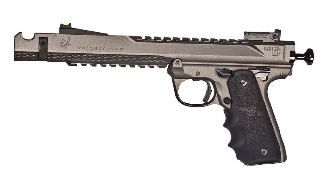 Volquartsen Black Mamba, Tungsten Cerakote, .22 LR, 6" BBL, 10 Rds