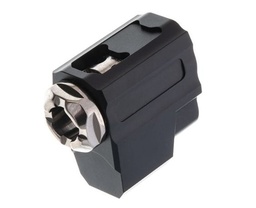 [TD-P365COMP-BLK/NIK] Tyrant CNC T-COMP for SIG P365 - Black/Nickel