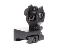 [MT201] AimSports AR Low Profile Rear Flip-Up Sight