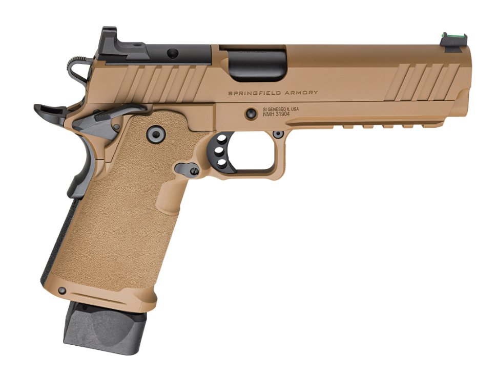Springfield Armory 1911 DS Prodigy Coyote Brown, 9mm, 5" BBL, 17/20 Rds