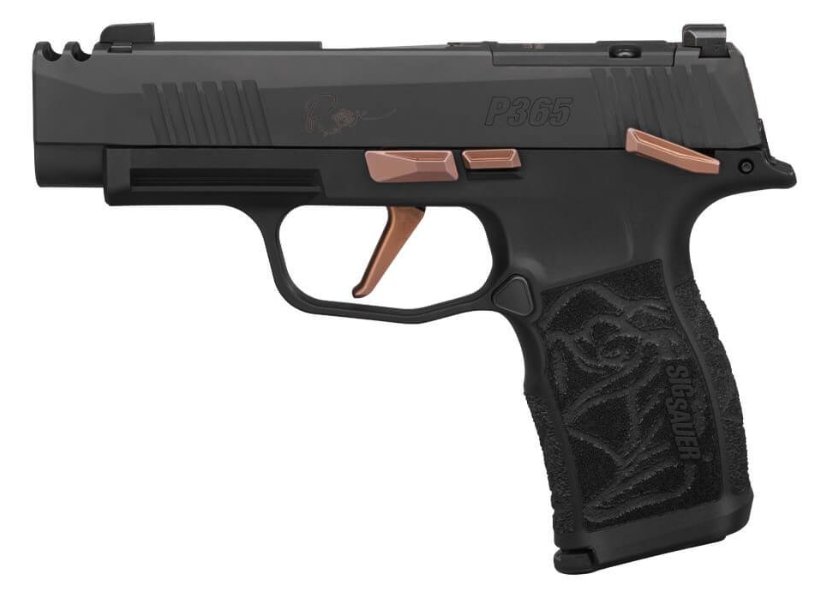 Sig Sauer P365XL Rose Comp, CA Complaint, 9mm, 3.1" BBL, 10 Rds