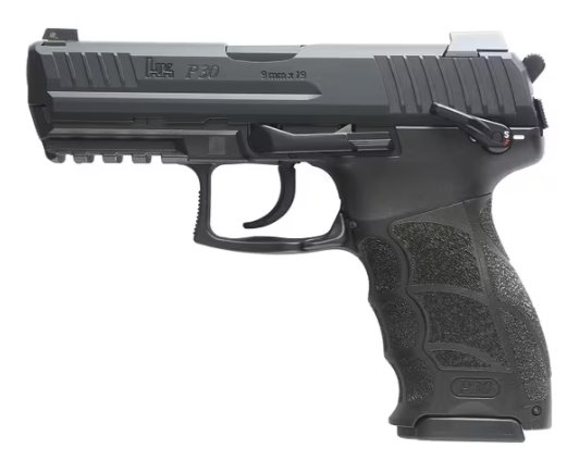 Heckler & Koch P30S V3, 9mm, 3.85" BBL, 2x10 Rds