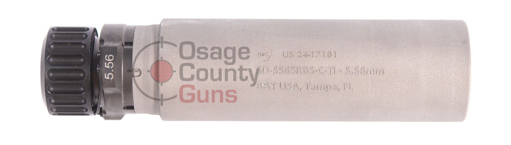 B&T SRBS 5.56 Compact Titanium Suppressor - SD-556SRBS-C-Ti