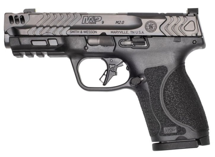 S&W PC M&P9 M2.0 Compact Carry Comp OR, 9mm, 4.22" BBL, 15 Rds