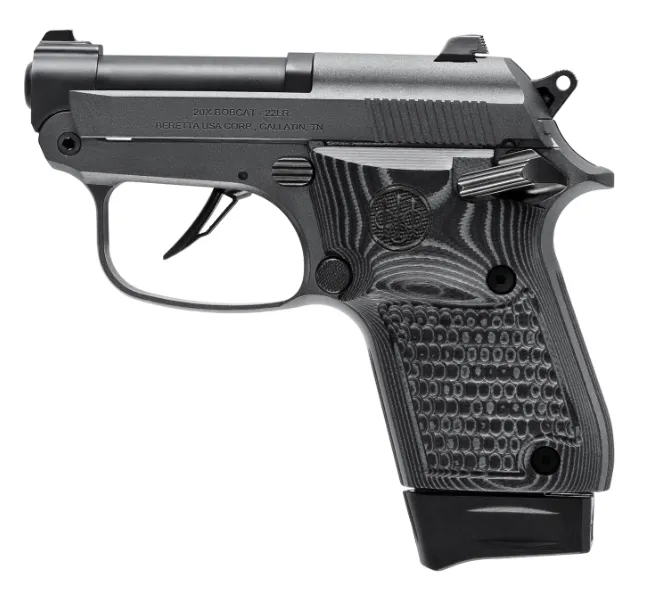 Beretta 20X Gray/Black with G10 Grips YOYO, .22 LR, 2.4" BBL, 2x8 Rds