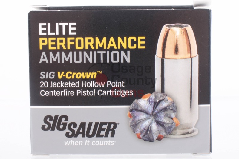 Sig Sauer Elite V-Crown .45 ACP JHP 200gr - 20RD