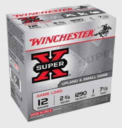 [XU127] Winchester Super X, 12 Ga,  2-3/4", #7-1/2, 1 oz, 25 Rd