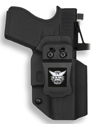 [WTP-R07_1044-R] We The People Holsters GLOCK 43/43X MOS RDS RED DOT OPTIC CUT IWB HOLSTER