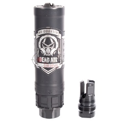[LZ6XNBLK] Dead Air Lazarus 6 GMS Low Back Pressure Silencer w/Xeno Adapter & FH